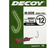 Крючок Decoy M-005 ZERO-PRO 12 18 шт/уп (1013-1562.04.93)