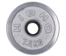 Блины (диски) хромированные HIGHQ SPORT ТА-1838 7,5кг Хром