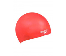 Шапочка для плавания Speedo Plain Moulded Silicone Junior Cap 8-709900004 Красный (5051746363923)