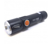 Тактический светодиодный аккумуляторный фонарь X-Balog BL-616 качественный zoom 11х2.8 см