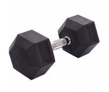 Гантель цельная шестигранная Zelart TA-2679-15 15кг 1шт