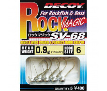 Джиг-головка Decoy Rock Magic SV-68 04 0.9g 5 шт/уп (1013-1562.00.82)