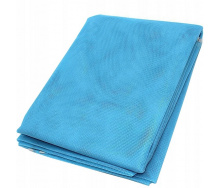 Большой сетчатый пляжный коврик 200х200 см Retoo Голубой (S045 blue)