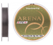 Шнур Favorite Arena PE 4x 100m #0.4/0.104mm 8lb/3.5kg (1013-1693.10.95)