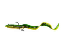 Силикон Savage Gear 4D Real Eel 300mm 80.0g Зеленый/Желтый (1013-1854.15.64)