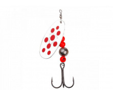 Блесна Savage Gear Caviar Spinner #4 18.0g Белый/Красный (1013-1854.05.63)
