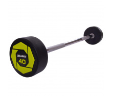 Штанга прямая Zelart TA-2689-40 40кг Зеленый-черный