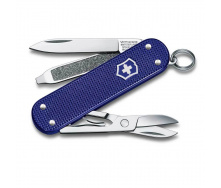 Нож-брелок Victorinox Classic SD Alox Colors Minty Mint 58 мм, 5 функций, Синий (0.6221.222G)