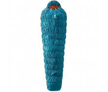 Спальник Deuter Exosphere -10° SL L левый Petrol-Mango (1052-3700621 3911 1)