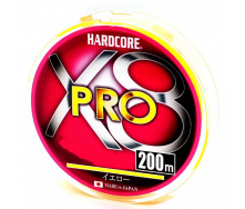 Шнур Duel Hardcore X8 PRO 200м 0.13мм 5.8кг #0.6 (2128540/H3882-Y)