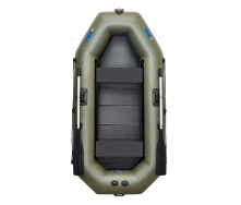 Лодка пвх гребная надувная двухместная ΩMega 250LS PS хаки