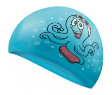 Шапочка для плавания Aqua Speed ​​Kiddie Octopus Голубой One Size (1000-142-Octopus)