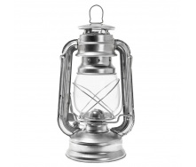 Керосиновая лампа фонарь Mil-Tec 23 см silver 14961000