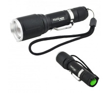 Фонарик тактический ручной с встроенным аккумулятором Bailong BL-1860-T6 (1756375764)