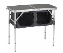 Стол Bo-Camp Otter 80x40 см Серый (DAS301470)