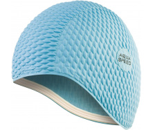 Шапочка для плавания Aqua Speed Bombastic Голубой One Size (1000-104-01)