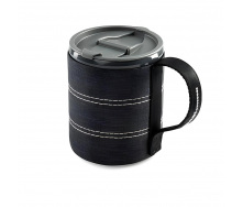 Кружка с неопреновой защитой GSI Outdoors Infinity Backpacker Mug 0.55 л Черный (1099-75285)