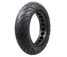 Бескамерная шина для электросамоката с амортизирующим рисунком SX 10x2.50 М Black (V4T-0031-15-1)