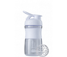 Шейкер спортивный бутылка BlenderBottle SportMixer 20oz/590ml White Original