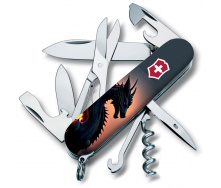 Складной нож Victorinox Climber Zodiac 91 мм 14 функций Дракон в лучах солнца (1.3703.3_Z3270p)