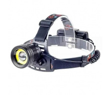 Налобный фонарь XQ-172-T6+COB 2x18650 zoom ЗП microUSB Box Feel Fit