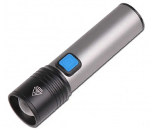 Ручной тактический светодиодный фонарь аккумуляторный Bailong BL-K31 USB CHARGE+ ZOOM (1757884280)