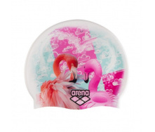 Шапочка для плавания Arena HD Cap Flamingos in love One Size Розово-белый (1097-005572-224 UNI)