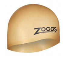 Шапочка для плавания Zoggs Easy-fit Silicone Cap Золотой One Size (1000-465003.GD)