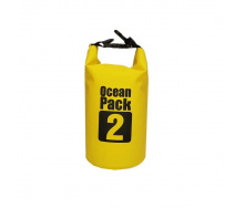 Водонепроницаемая сумка рюкзак гермомешок Ocean Pack 2 л Yellow (553542512)
