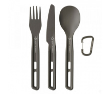 Набор столовых приборов Sea to Summit Frontier UL Cutlery Set 3 шт Темно-серый (STS ACK034021-121702)