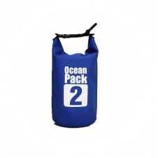 Водонепроницаемая сумка рюкзак гермомешок Ocean Pack 2 л Blue (5535523511)