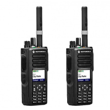 Радиостанция цифровая Motorola MotoTRBO DP4800e VHF AES-256 шифрование 2 штуки