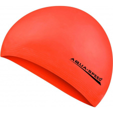 Шапочка для плавания Aqua Speed Soft Latex Оранжевый неон One Size (1000-122-75)