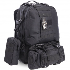 Рюкзак тактический рейдовый SILVER KNIGHT 55 л TY-213 Черный