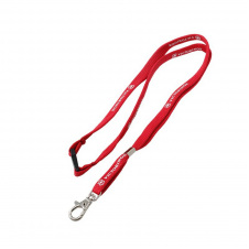 Шнурок на шею Victorinox с карабином Красный (4.1879)