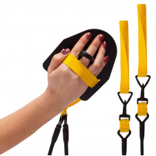 Тренировочная система с лопатками для тренировки гребка SP-Planeta BREASTSTROKE SWIMMING EXERCISER PL-3009 Желтый-черный