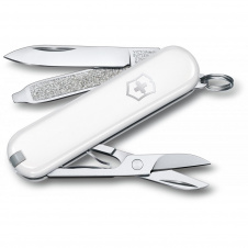 Складной нож Victorinox Classic SD Colors Falling Snow 58 мм 7 функций Белый (0.6223.7G)