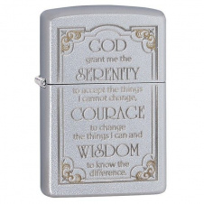 Зажигалка Zippo SERENITY PRAYER (28458)