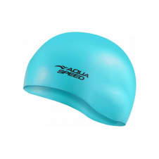Шапка для плавания Aqua Speed MONO 6190 (111-02) голубой Уни OSFM (5908217661906)