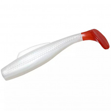 Силікон ZMAN Minnowz 3" 6pc #White Pearl/Red Tail (672752 / GMIN-81PK6)