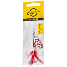 Фото - Блесна вращающаяся с бородкой LJ SPIN X ROUND 02 весом 5 г (цв.GR) Блесна вращающаяся с бородкой LJ SPIN X ROUND 02 весом 5 г (цв.GR)