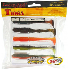 Фото - Приманка силикон Tioga Lucky John Pro Series 4,5in / 114мм / 5шт /цвет MIX2 140185-MIX2 Приманка силикон Tioga Lucky John Pro Series 4,5in / 114мм / 5шт /цвет MIX2 140185-MIX2