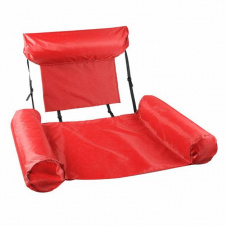 Надувное складное кресло-матрас UKC Inflatable 100 х 120 см Красный AN 30423843/1