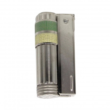 Зажигалка Imco бензиновая Super Triplex Oil chrome yellow-green Two Tone (IM1800084)