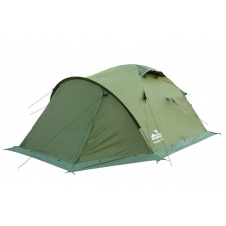 Палатка Tramp Mountain 4 местная Зеленая UTRT-024-green