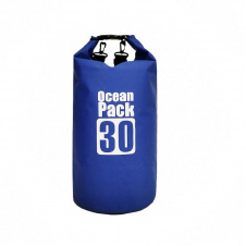 Водонепроницаемая сумка рюкзак гермомешок с шлейкой на плечо Ocean Pack 30 л Blue (5788544)