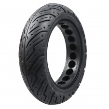 Бескамерная шина для электросамоката с амортизирующим рисунком SX 10x2.50 М Black (V4T-0031-15-1)