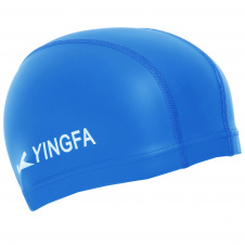 Шапочка для плавания текстильная с покрытием PU YINGFA C0078 Синий