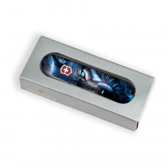 Складной нож Victorinox Huntsman Animal 91 мм 16 функций Волк (1.3713.3_F1040pw) Гуляйполе