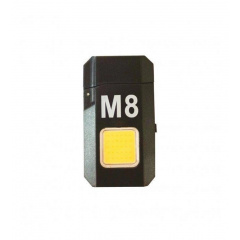 Зажигалка аккумуляторная спиральная Tiki Lovers USB 2в1 + карманный LED фонарик COB LOVERS LV-6002 (9075) Долина